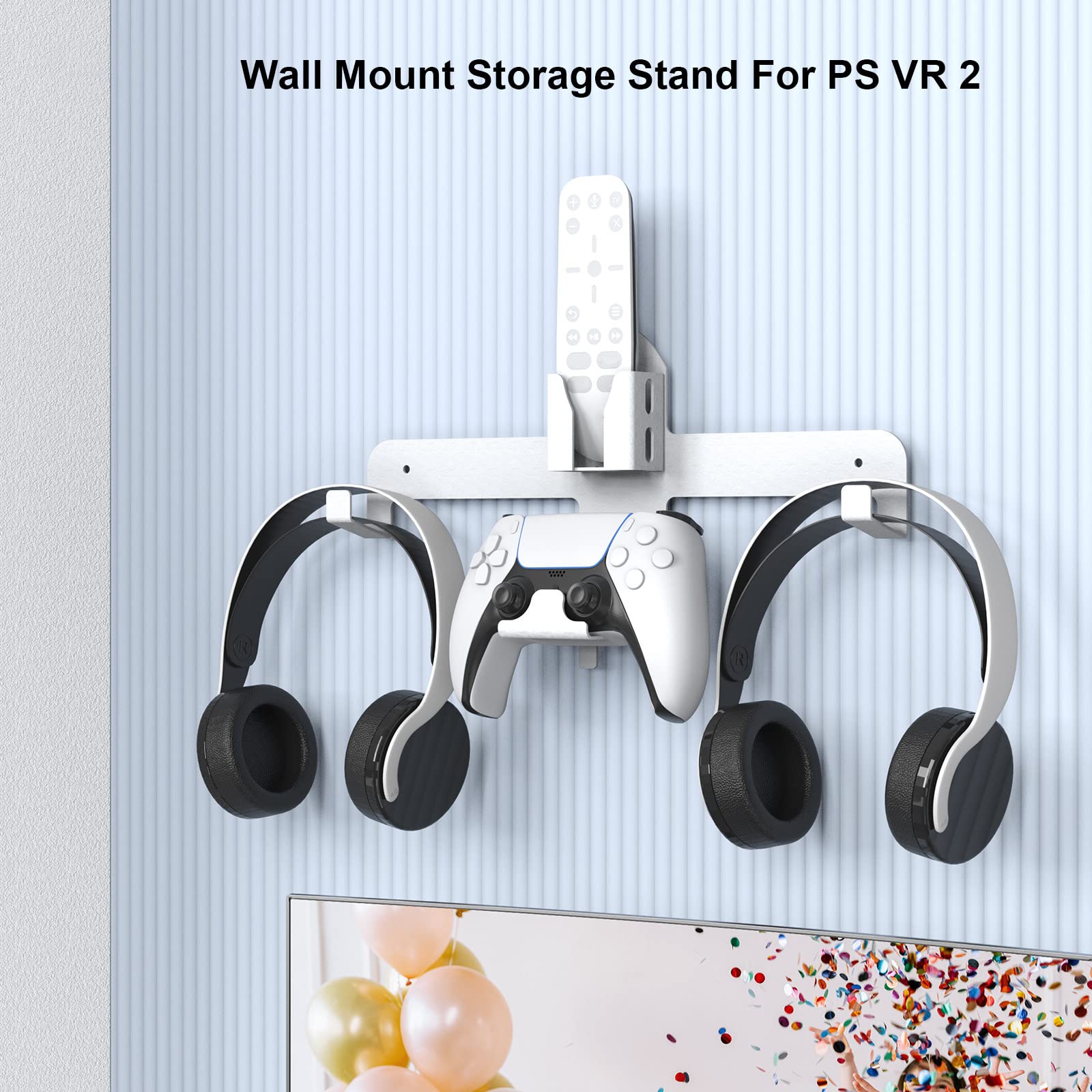 Amazon.co.jp: 壁掛けホルダー PSVR2 ヘッドセット & コントローラー用